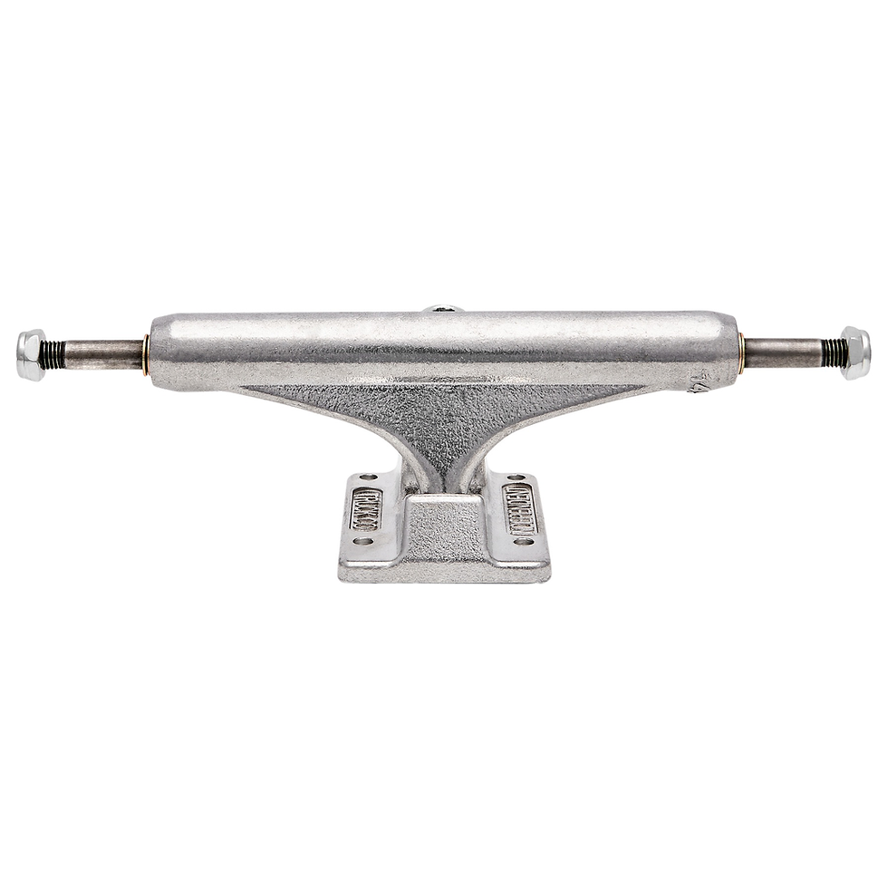 Independent 144mm Mids Polished Silver Skateboard Trucks
