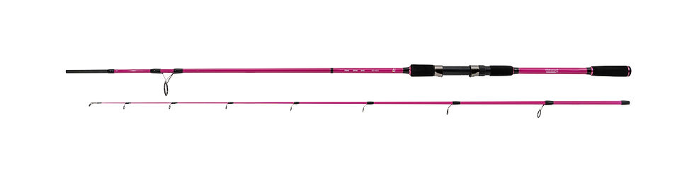 WIZARD PINK SPINNING ROD Spinnrute