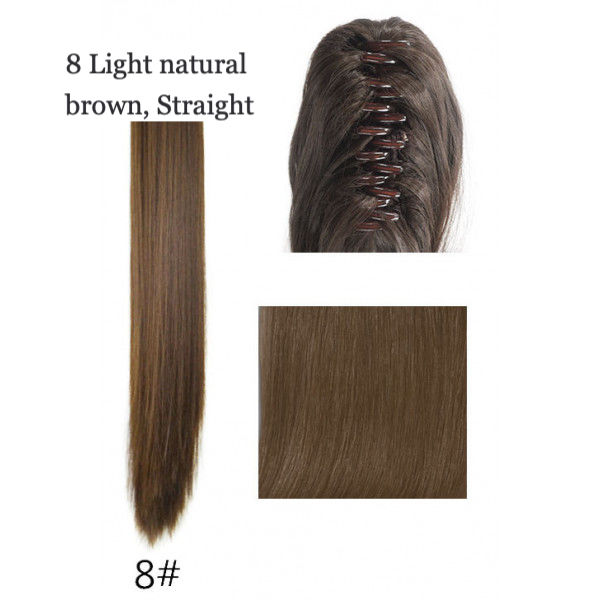 Thumbnail: Hair Ponytail (Synthetic) 50-60cm - Brown/Black