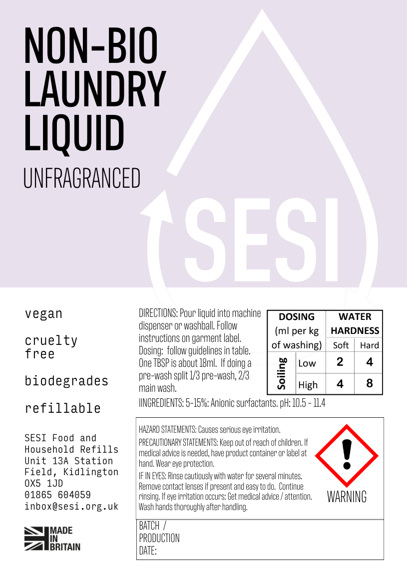 Thumbnail: Non-bio Laundry (Unscented)