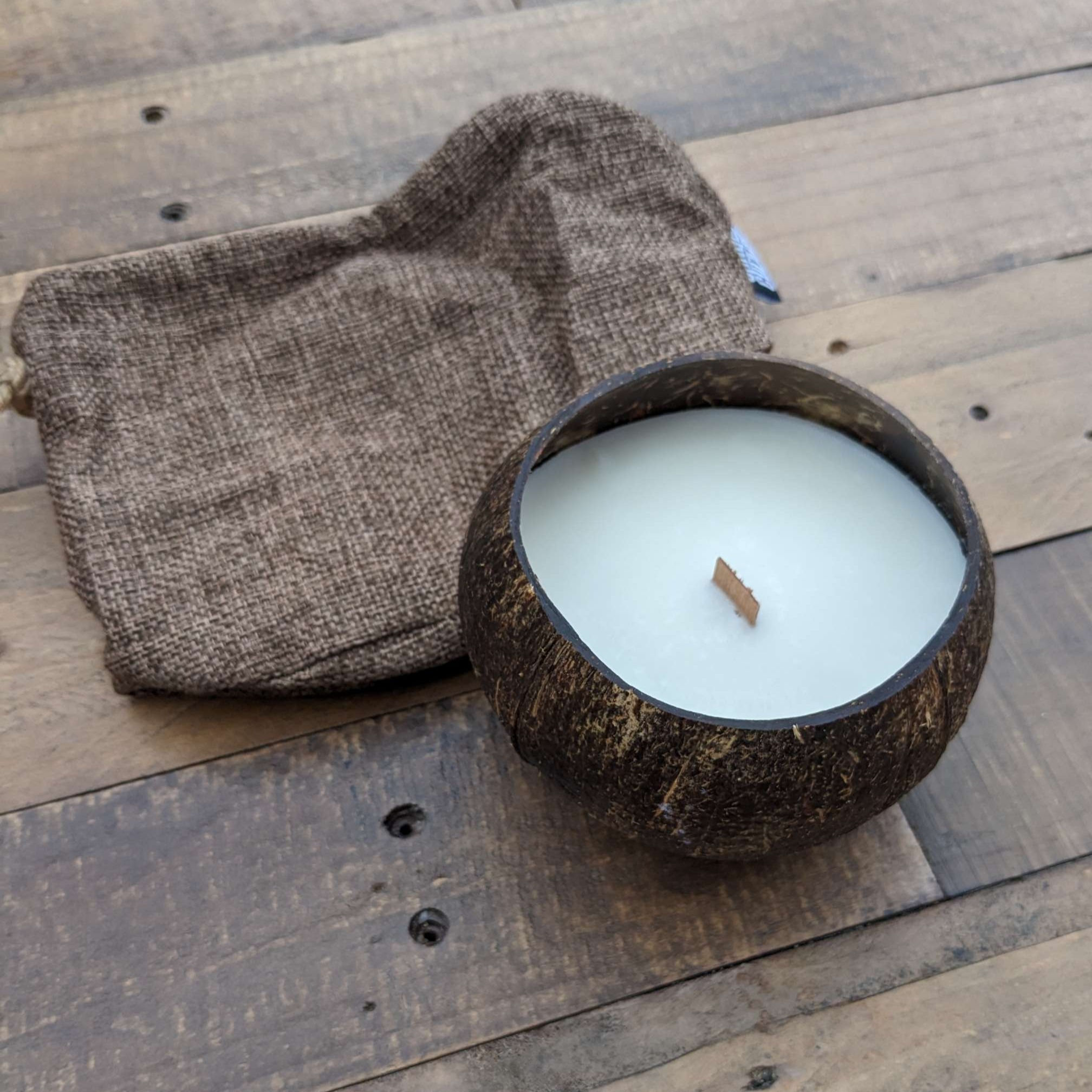 Coconut Shell Soy Wax Candle