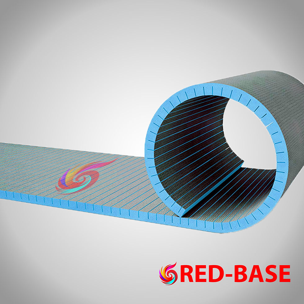 Flex-Boards by RED-BASE give you the freedom to create curves and semicircular shapes with ease.