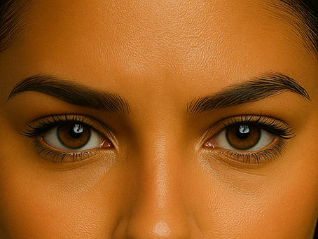 The eyes don't lie...