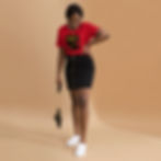 Red-Black American Flag Tee