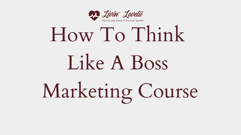 How to think like a boss