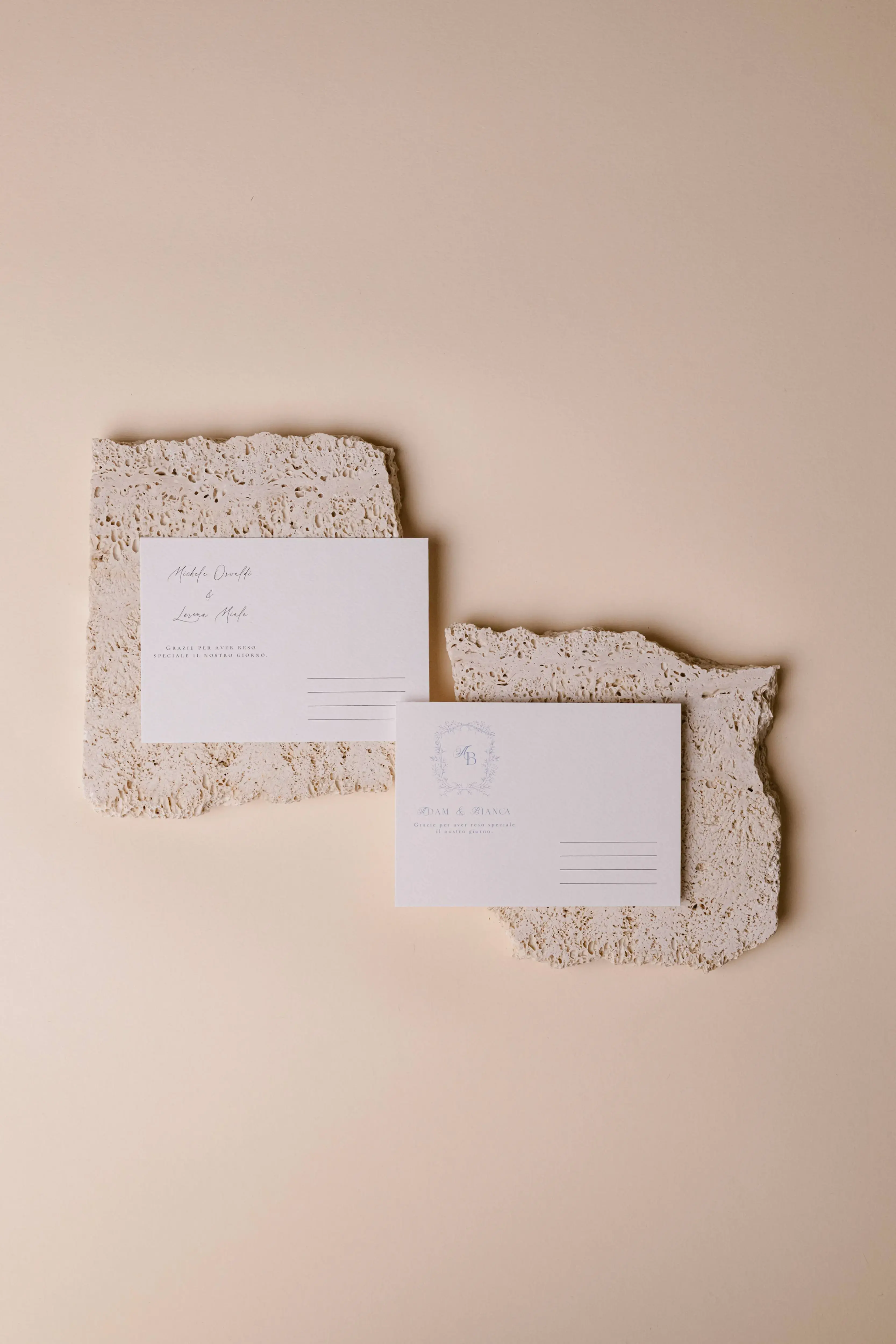 CARTOLINA POST MATRIMONIO