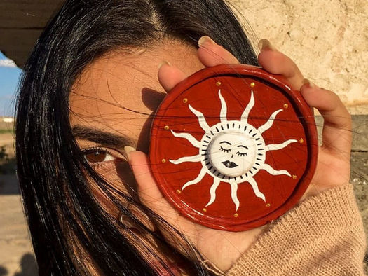 Artista paraibana de Soledade traz amor e misticidade em suas obras