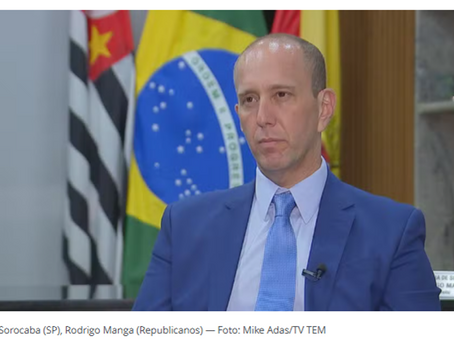 STF suspende afastamento de Rodrigo Manga da Prefeitura de Sorocaba