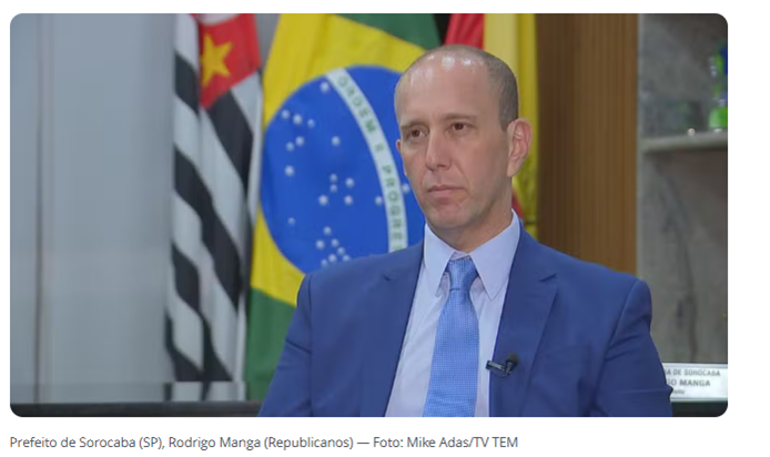 STF suspende afastamento de Rodrigo Manga da Prefeitura de Sorocaba