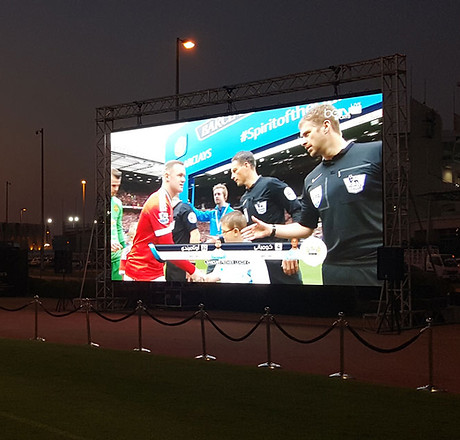 led screen for football