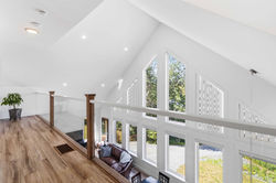 Mezzanine level hallway