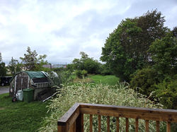 Also overlooks the shed