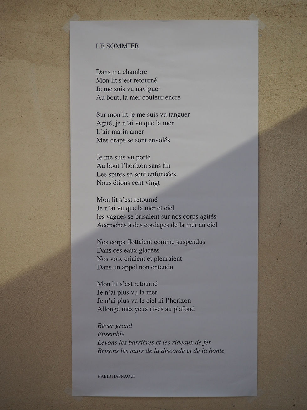 Le Sommier