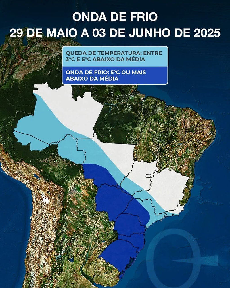 PRIMEIRA ONDA DE FRIO DE 2025.