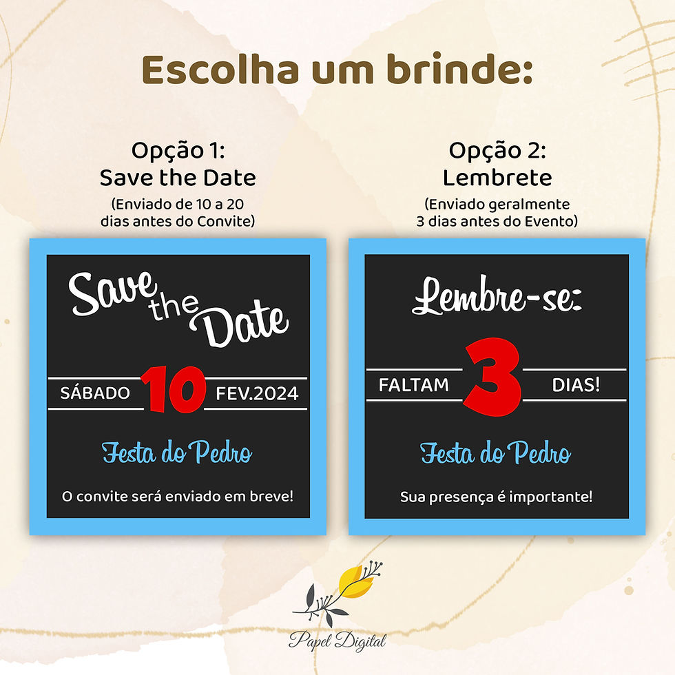 Miniatura: Convite Digital Homem Aranha Modelo 3