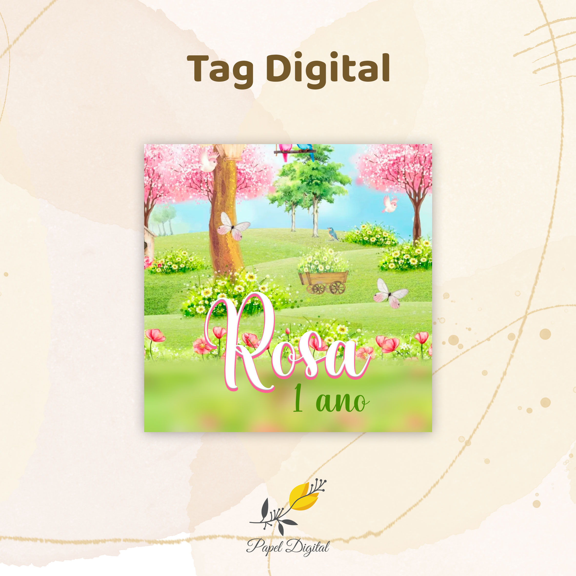 Tag Jardim Modelo 5