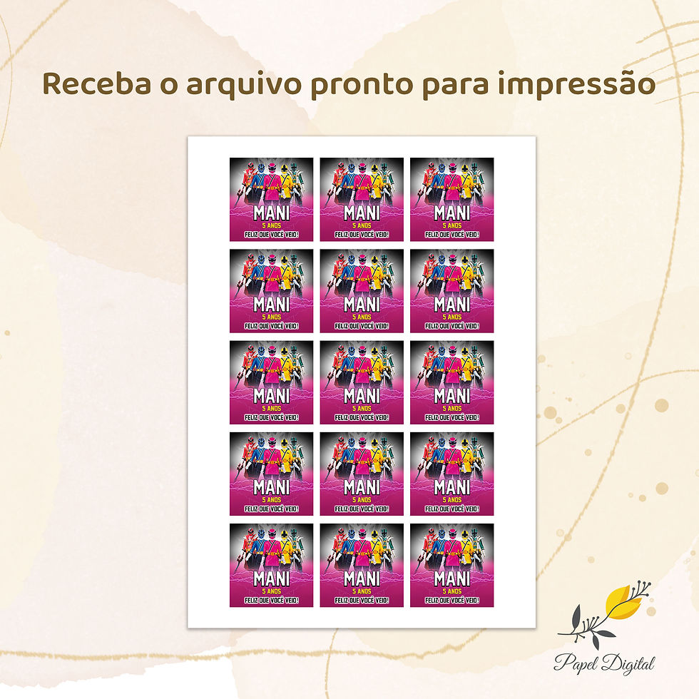 Miniatura: Tag Power Rangers