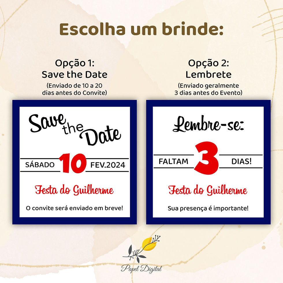 Miniatura: Convite Digital Homem Aranha Modelo 1