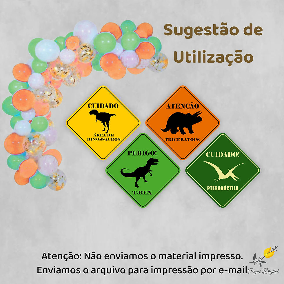 Miniatura: Kit Digital para Quadrinhos Dinossauro