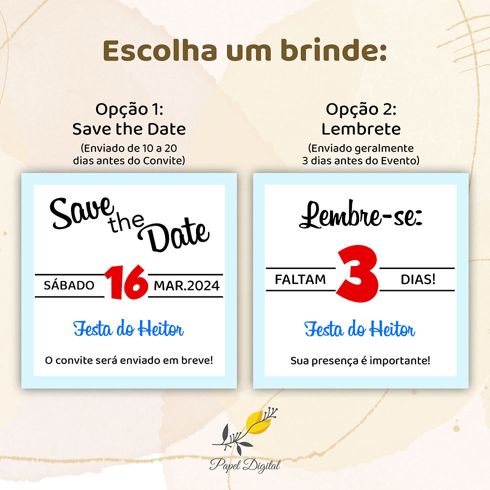 Miniatura: Convite Digital Música Modelo 1