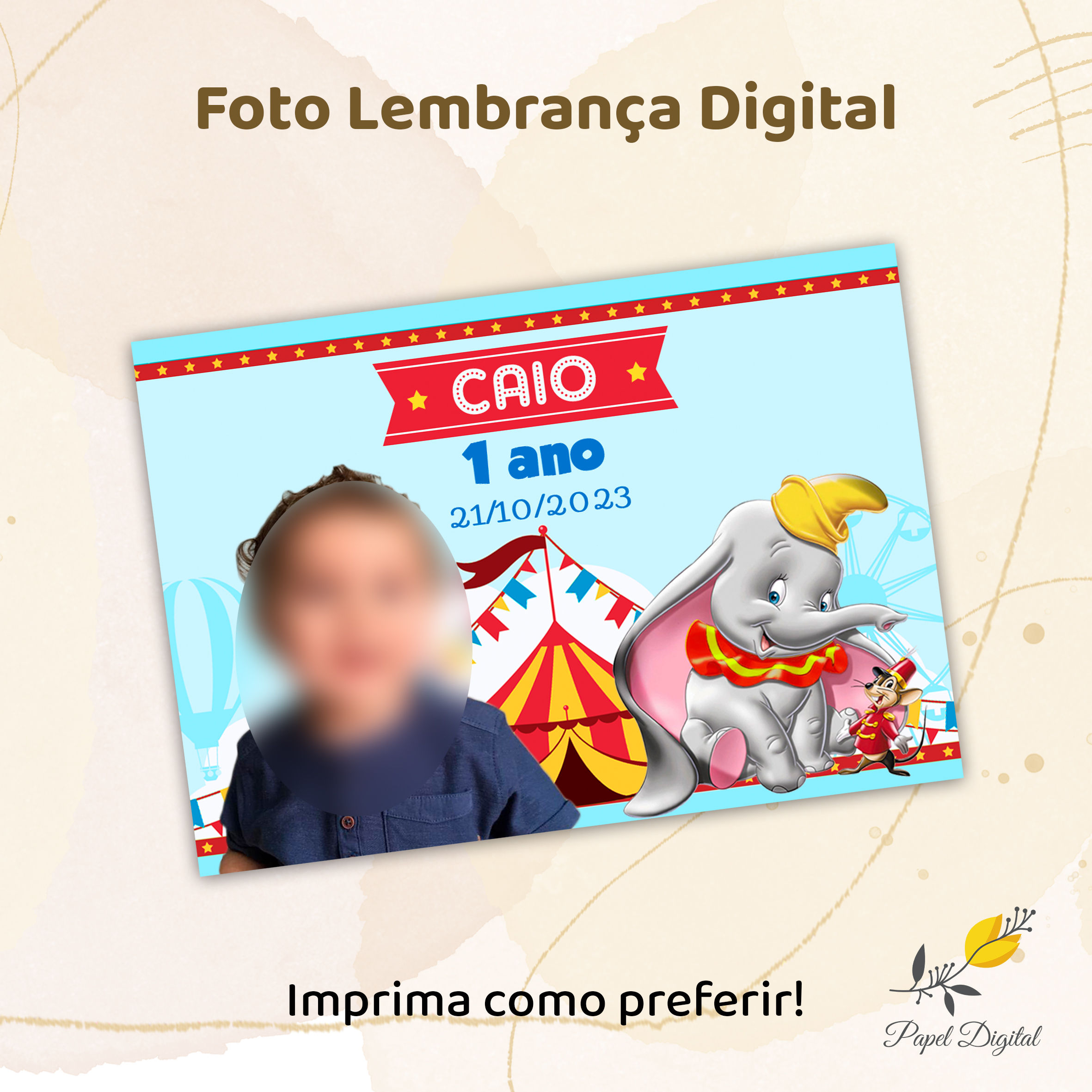 Foto Lembrança Dumbo