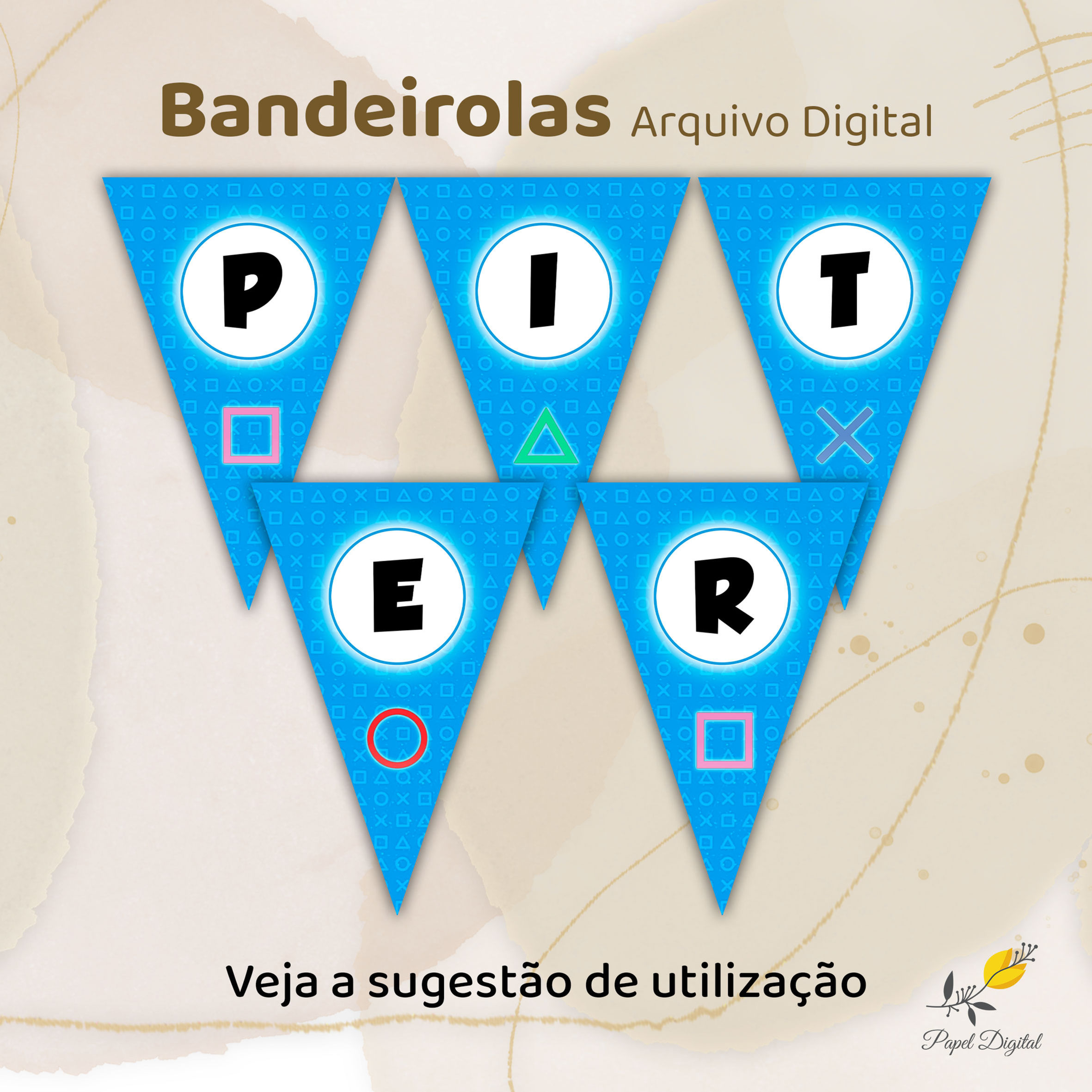 Bandeirola (Arquivo Digital) PlayStation
