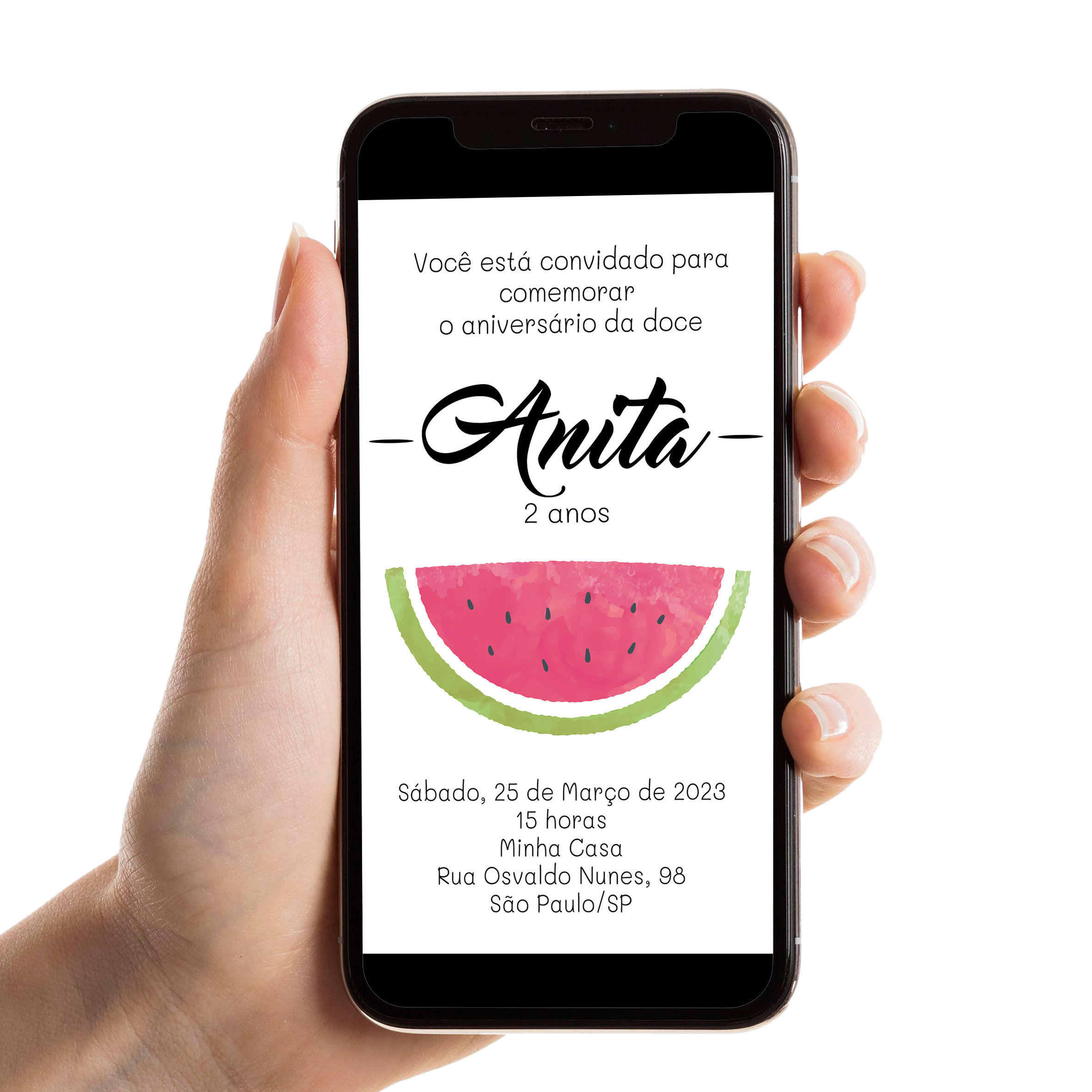 Convite Digital Aniversário Infantil Modelo5