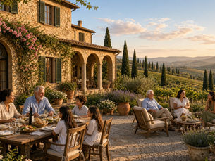 Multigenerational Italy: One Villa or Rooms at a Resort?