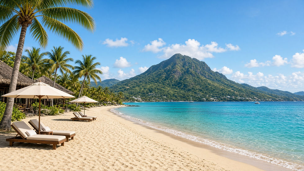 Beach in Nevis