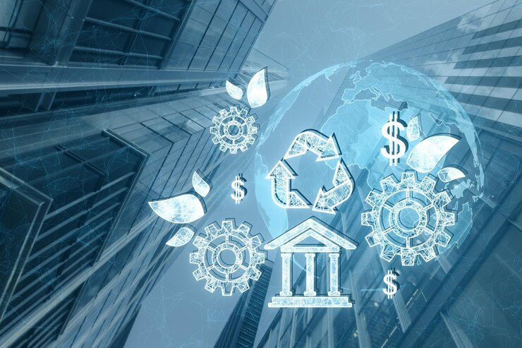 creative-esg-hologram-blurry-blue-city-background-business-organization-environment-social