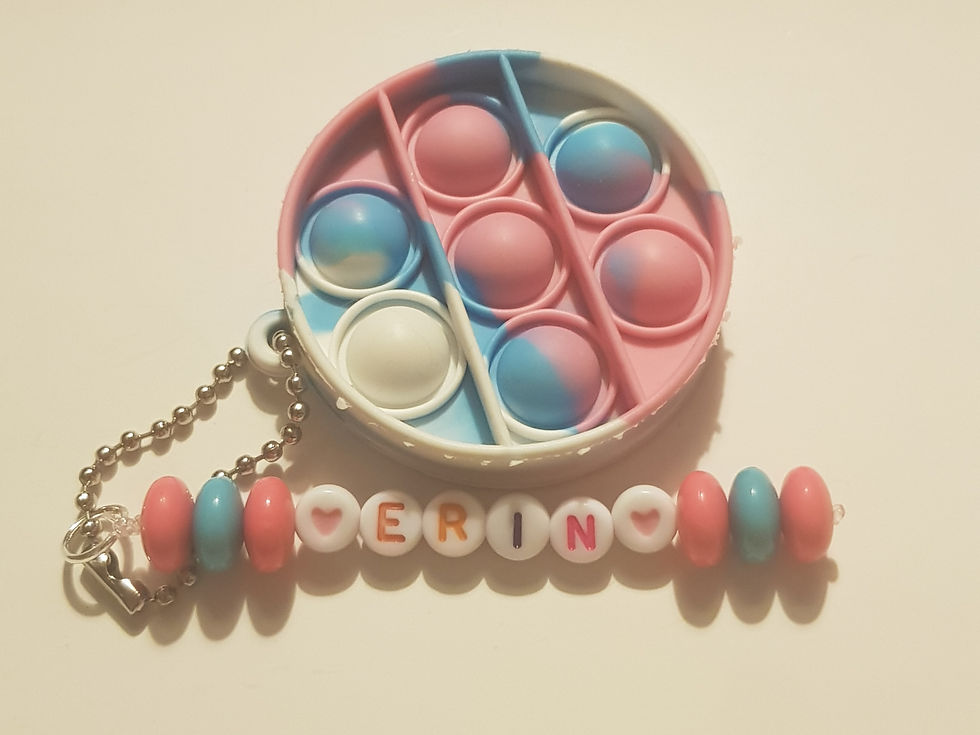 Thumbnail: Personalised Poppet Keychains 