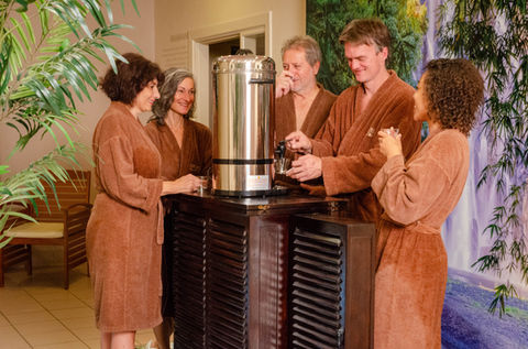 photographe bien-être thé détente