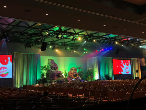 Disney Data Analytic Lion King Musical Lighting Display