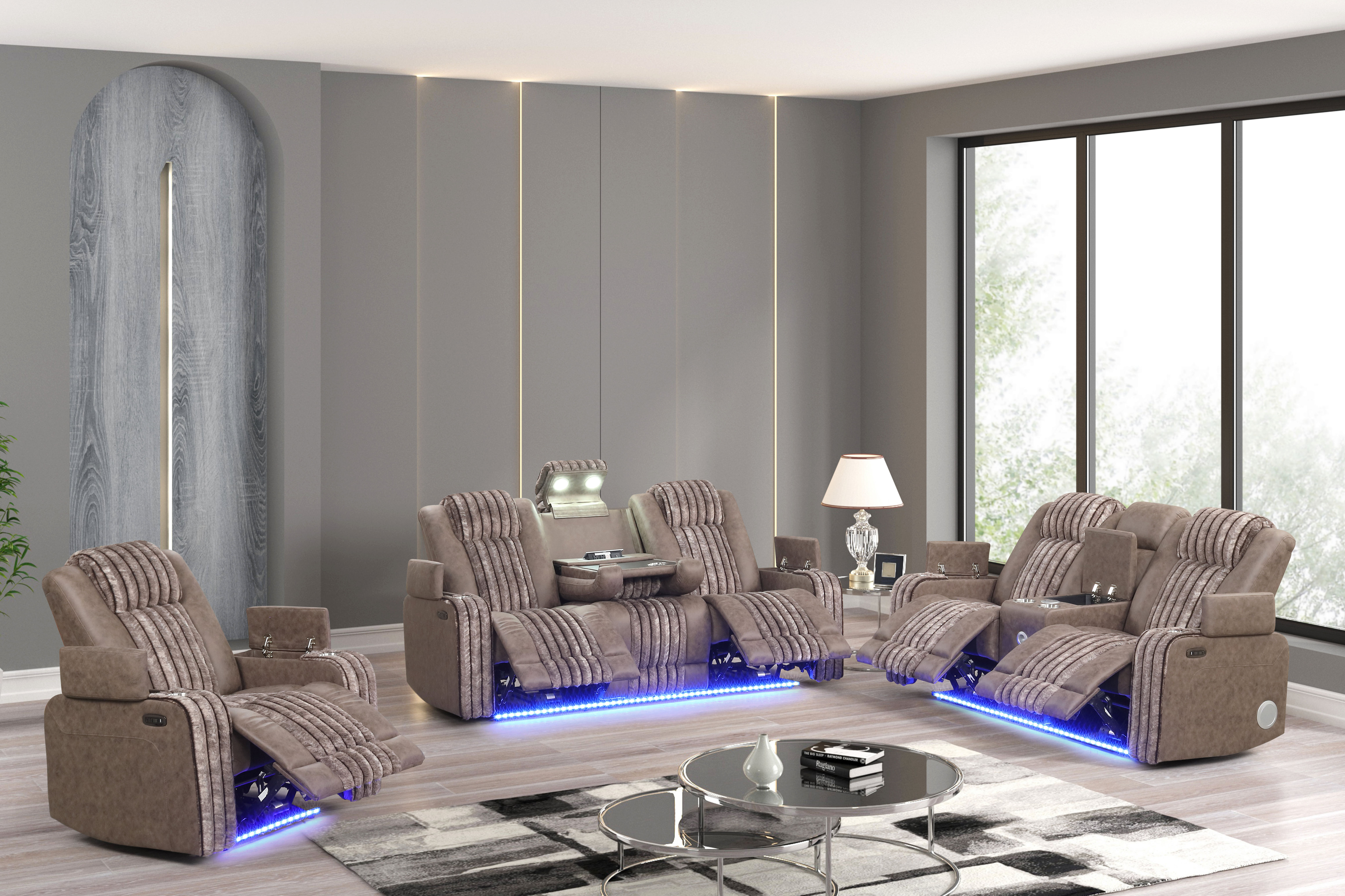 Classic 3-Piece Power Reclining Set