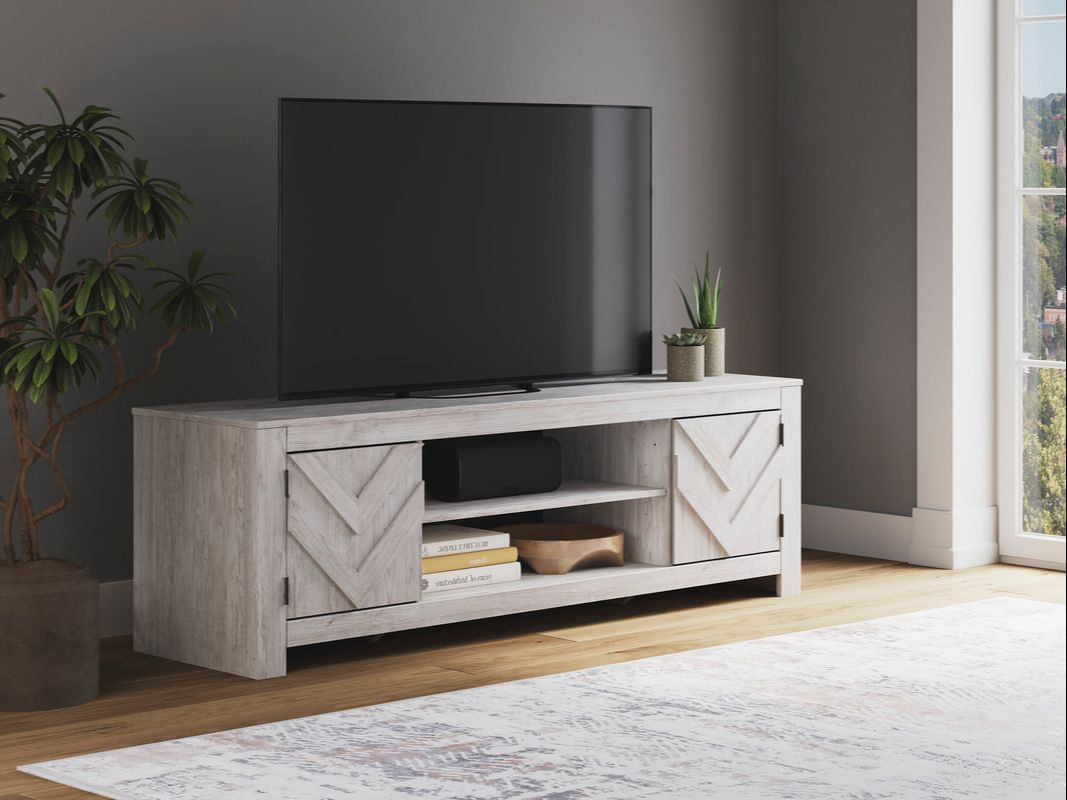 W3788-68 70" Whitewash TV Stand