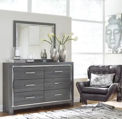 Ashley Ladonna Dresser/Mirror (B214)