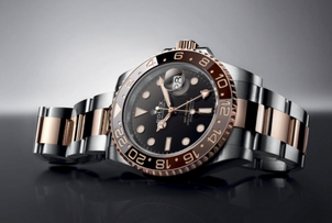 Rolex Gold GMT Master II.png