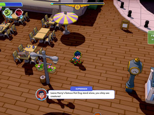 How to Complete "Protect Harry's Hot Dog Stand" in DC Universe Game 🌭