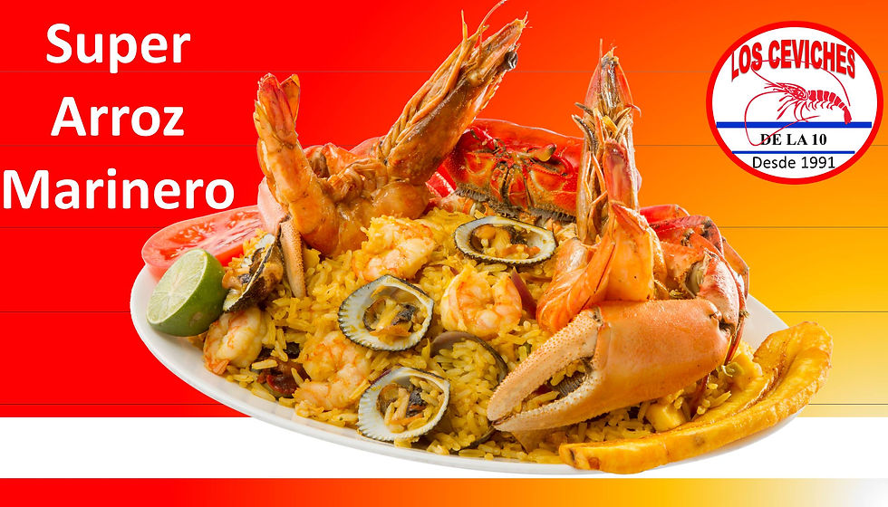 Super Arroz Marinero Los Ceviches de la 10 Quito Ecuador