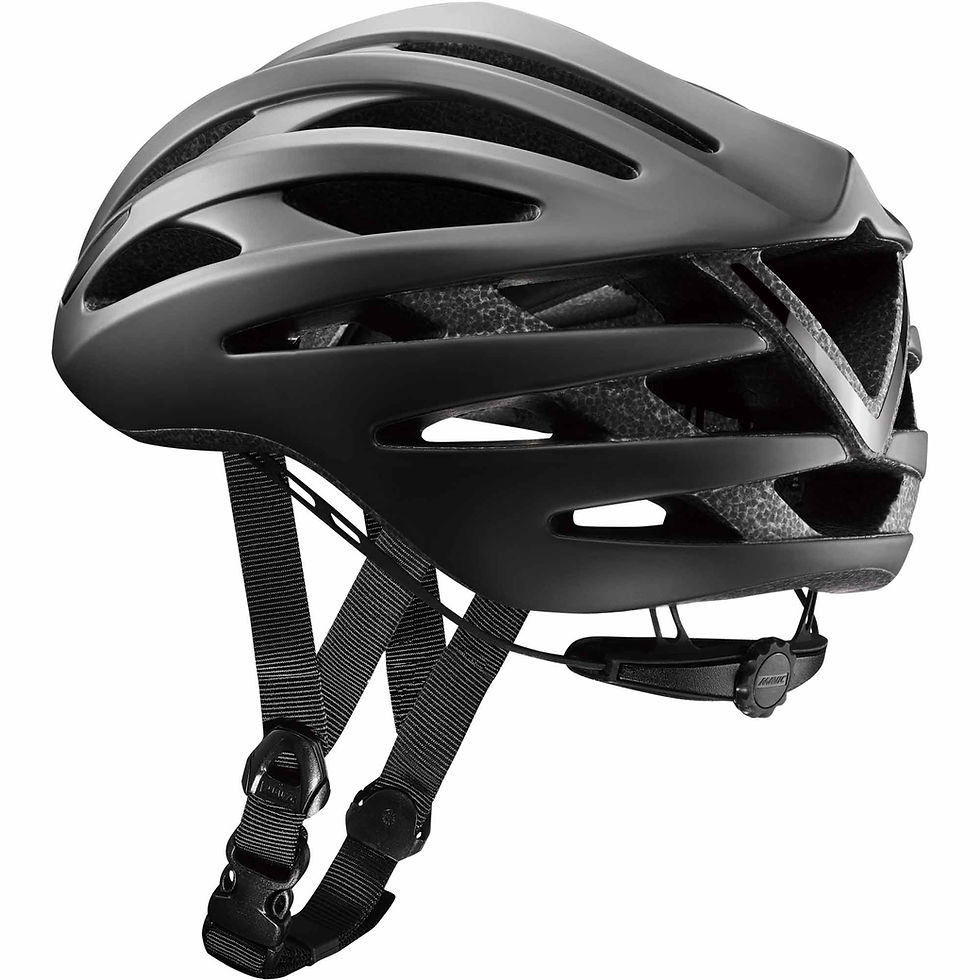 Thumbnail: Aksium Elite Black Road Helmet