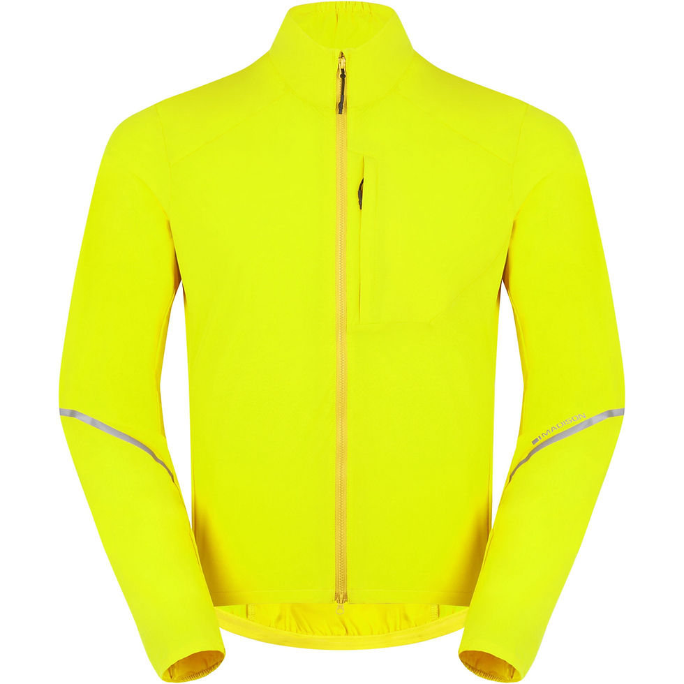 Madison Freewheel Windproof Packable Jacket - men's - Hi-Viz Yellow
