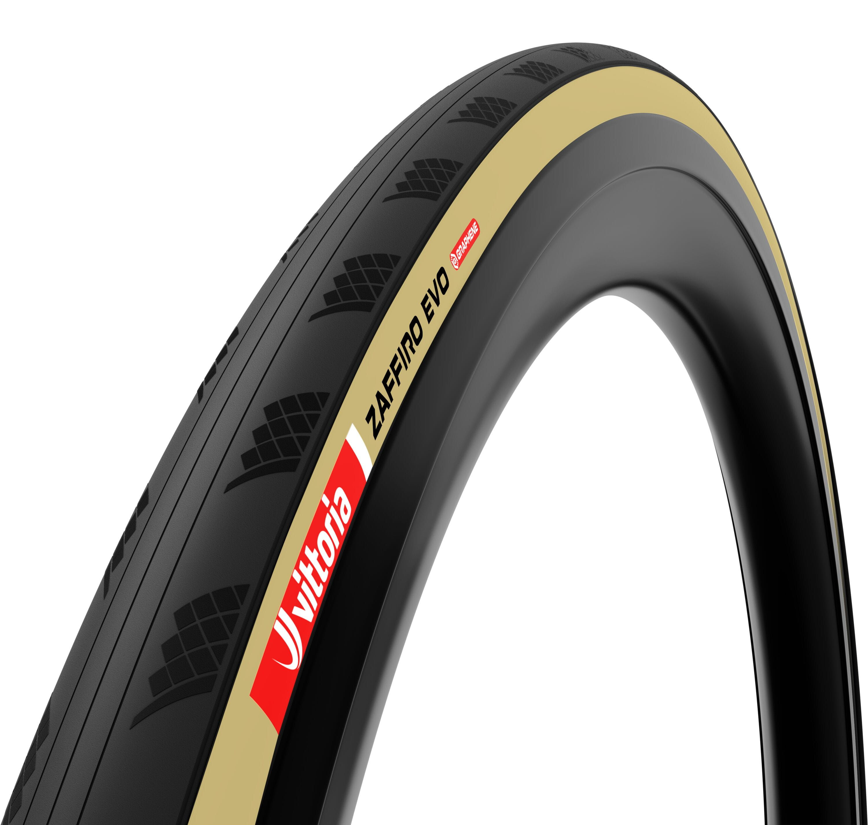 Vittoria Zaffiro EVO V 700x28c Fold Tan / Black G2.0 Clincher Tyre - 5 Si