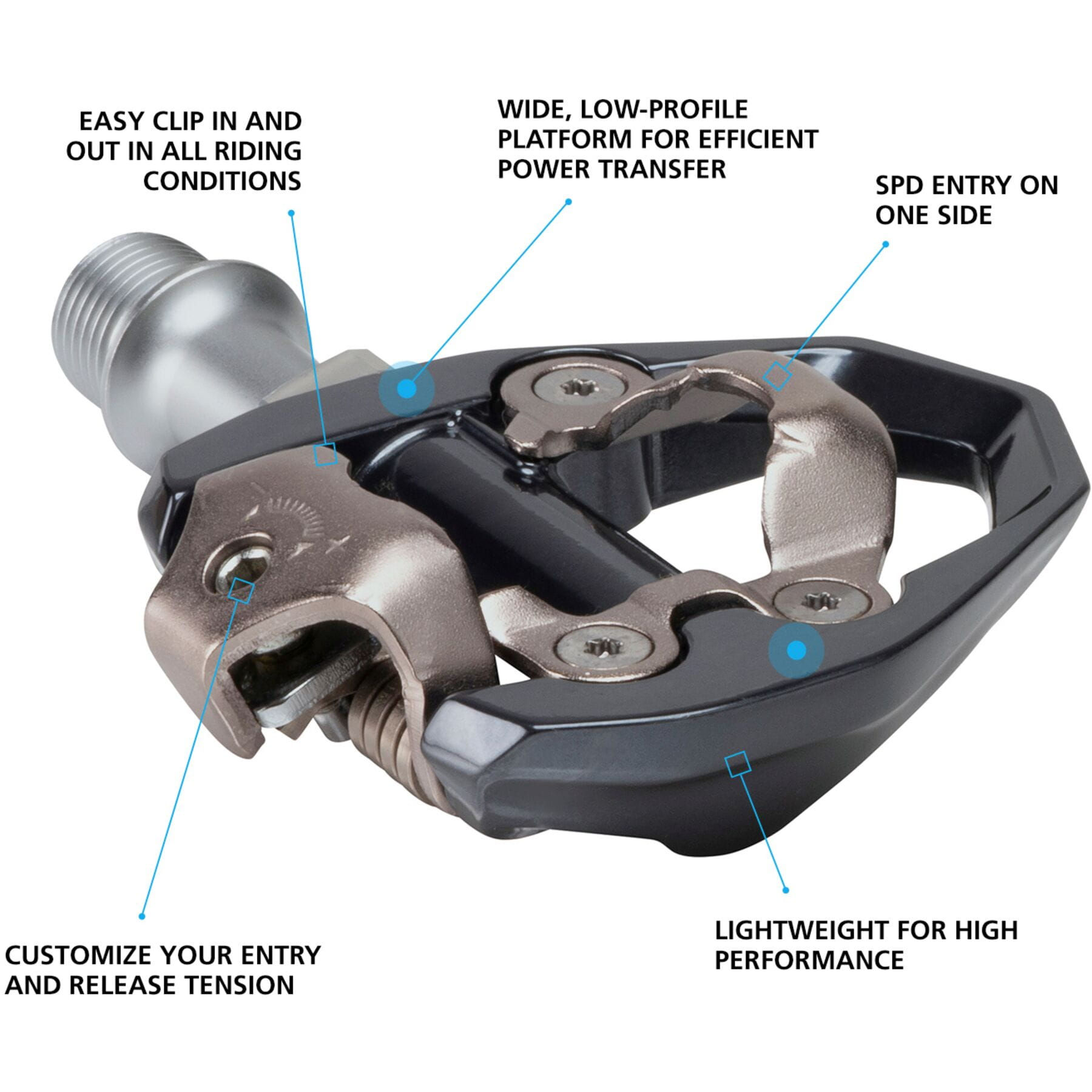 Shimano PD-ES600 SPD Pedals