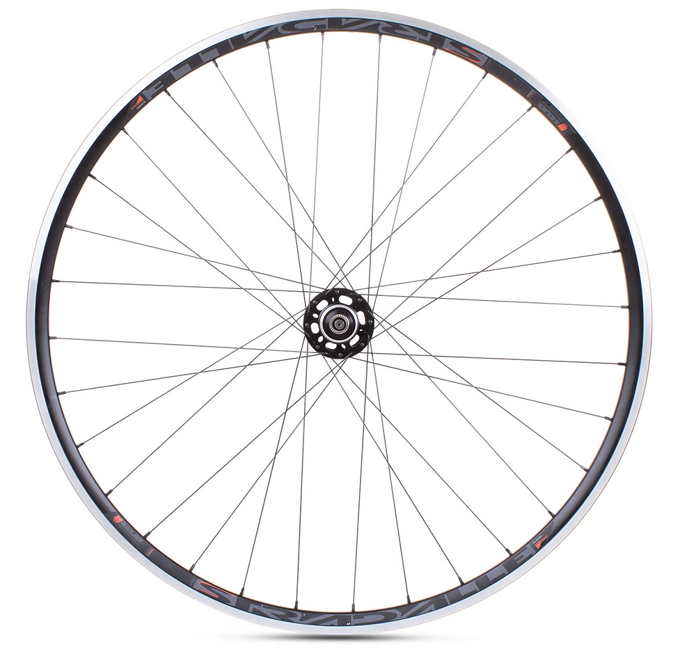 Thumbnail: M Part Track Wheels With 16 Tooth Sprocket black 700c