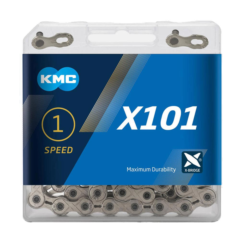 KMC X101 Track Chain 112L - Silver -