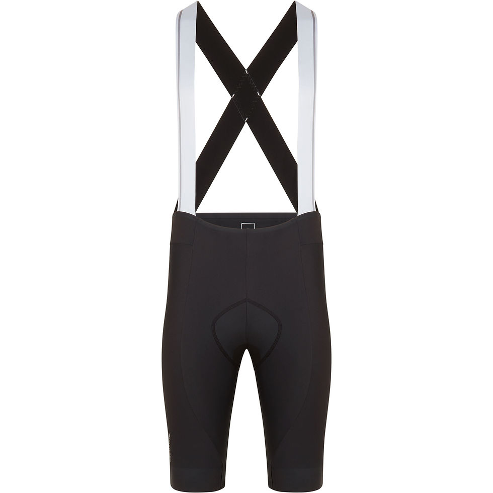 Madison Flux EIT Men's Padded Lycra Bib Shorts - Black