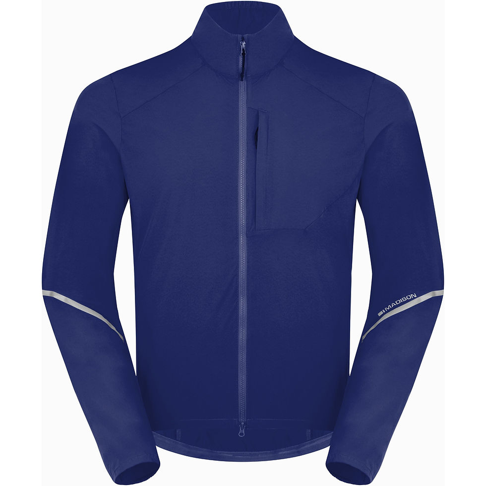 Madison Freewheel Windproof Packable Jacket - men's - Navy