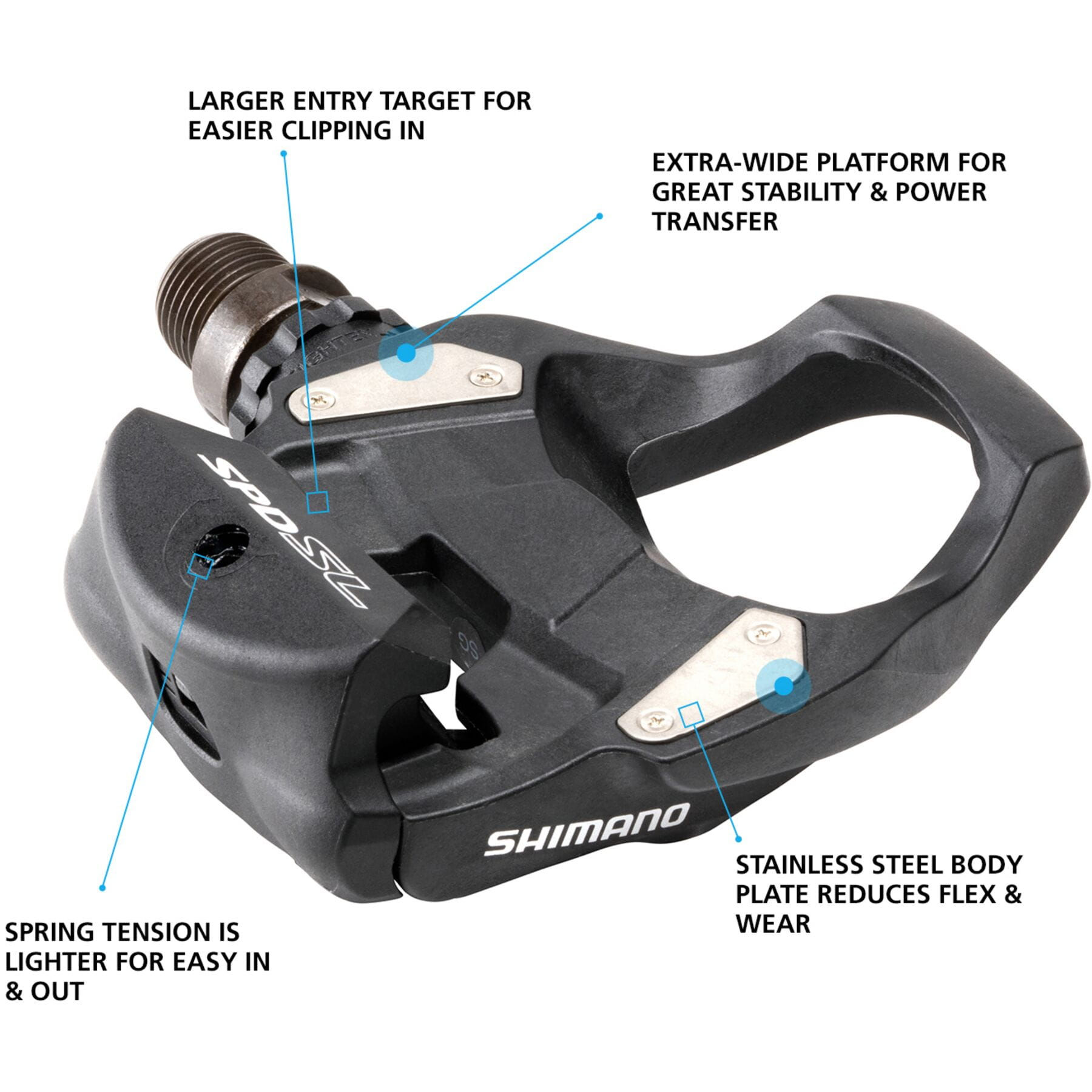 Shimano PD-RS500 SPD-SL Pedal