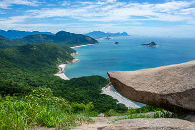 Pedra do Telégrafo Rio de Janeiro randonnée et panorama vertigineux sur montagnes et océan