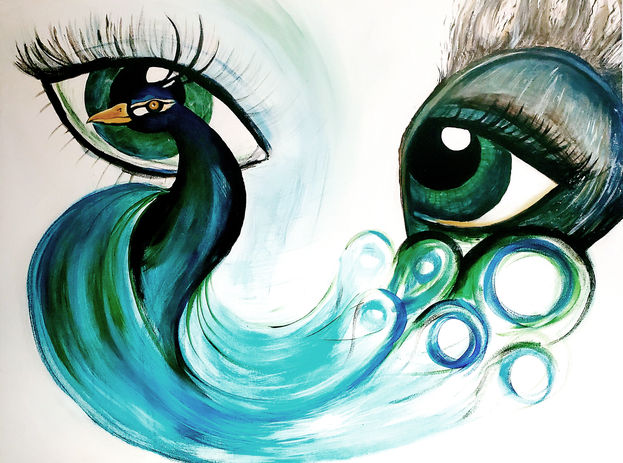 Peacock Eyes By Emily Williams